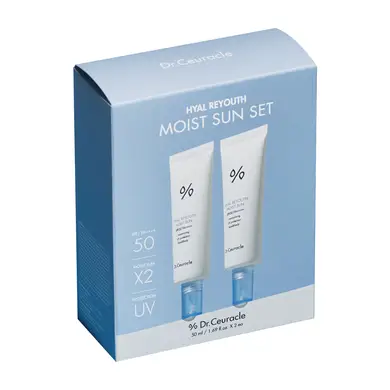 HYAL REYOUTH MOIST SUN DUO SET SPF 50+/PA++++<br>Набір зволожуючих сонцезахисних кремів