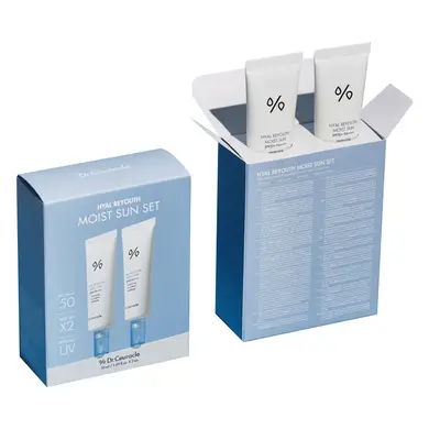 Набір зволожуючих сонцезахисних кремів Dr.Ceuracle Hyal Reyouth Moist Sun Duo Set SPF 50+/PA++++