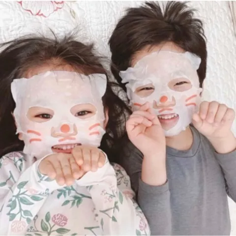 Маска тканинна наповнююча для дітей Atopalm Wild Kitty Mask Pack Kids