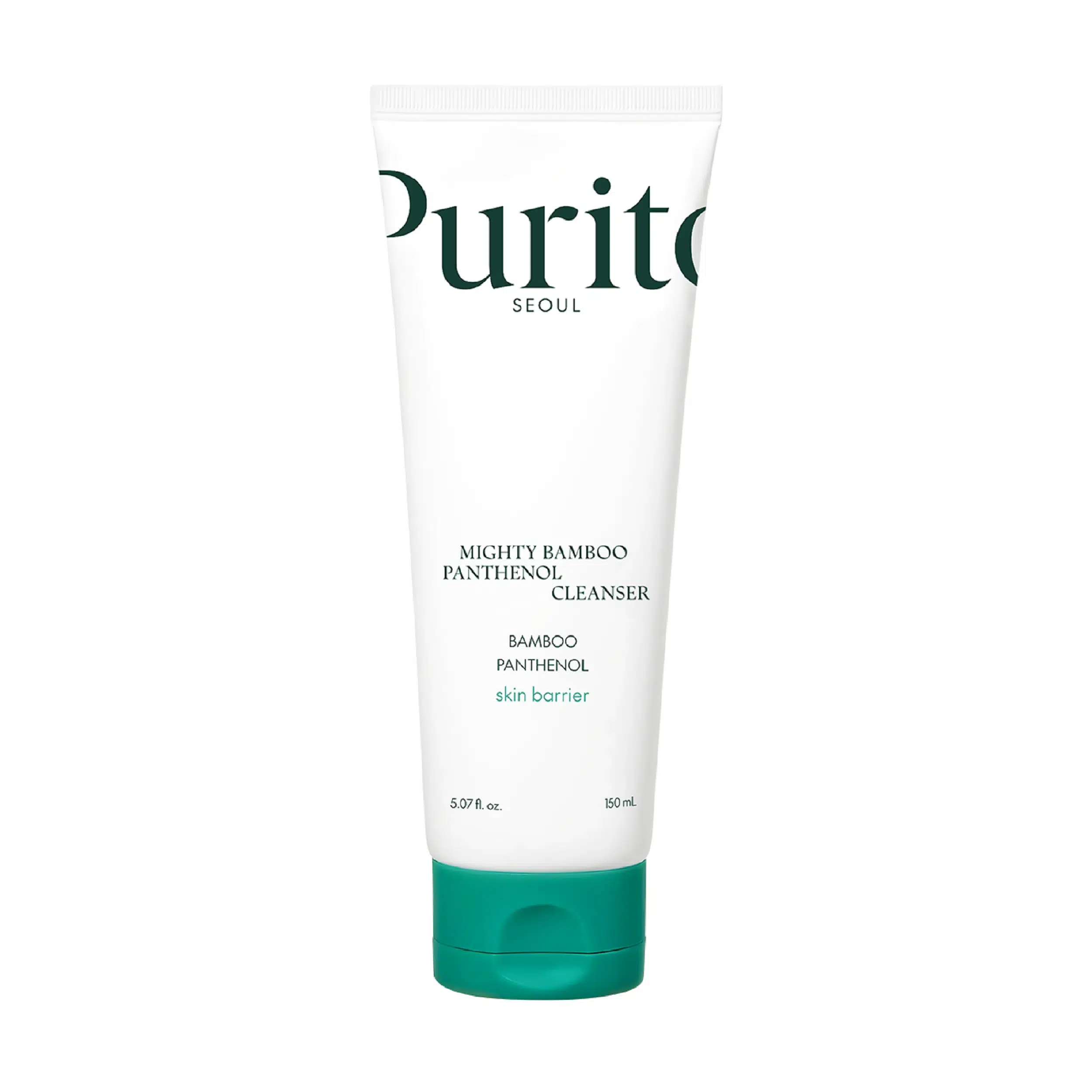 Гель для умивання з екстрактом бамбука та пантенолом Purito Seoul Mighty Bamboo Panthenol Cleanser, 150 мл