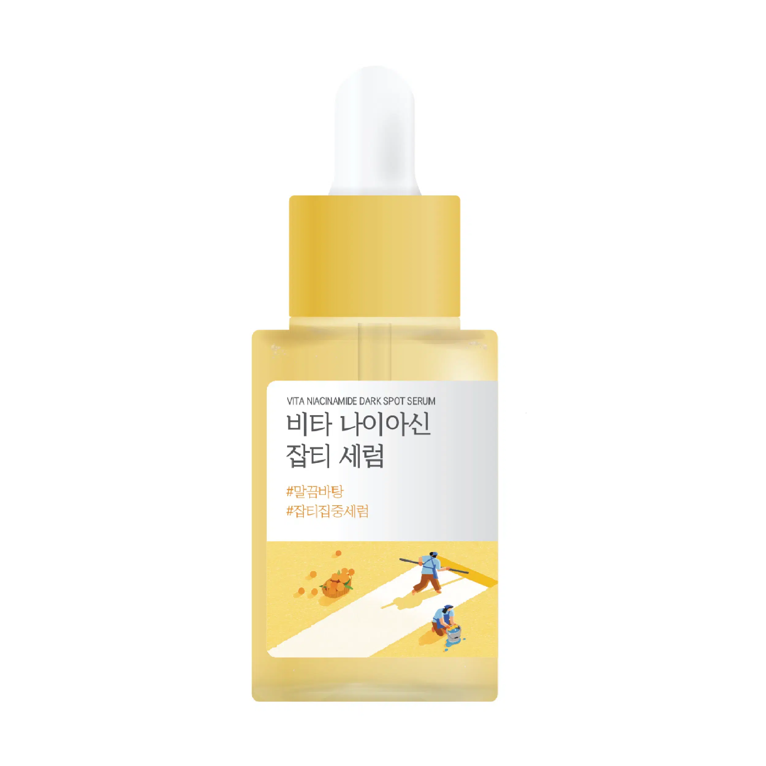 Осветляющая сыворотка с витамином C и ниацинамидом ROUND LAB Vita Niacinamide Dark Spot Serum, 30 мл