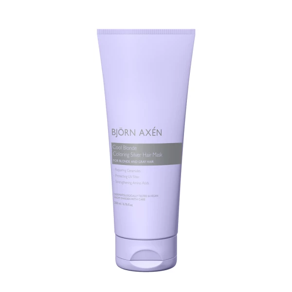 Маска для блонда Bjorn Axen Cool Blonde Coloring Silver Mask, 200 мл