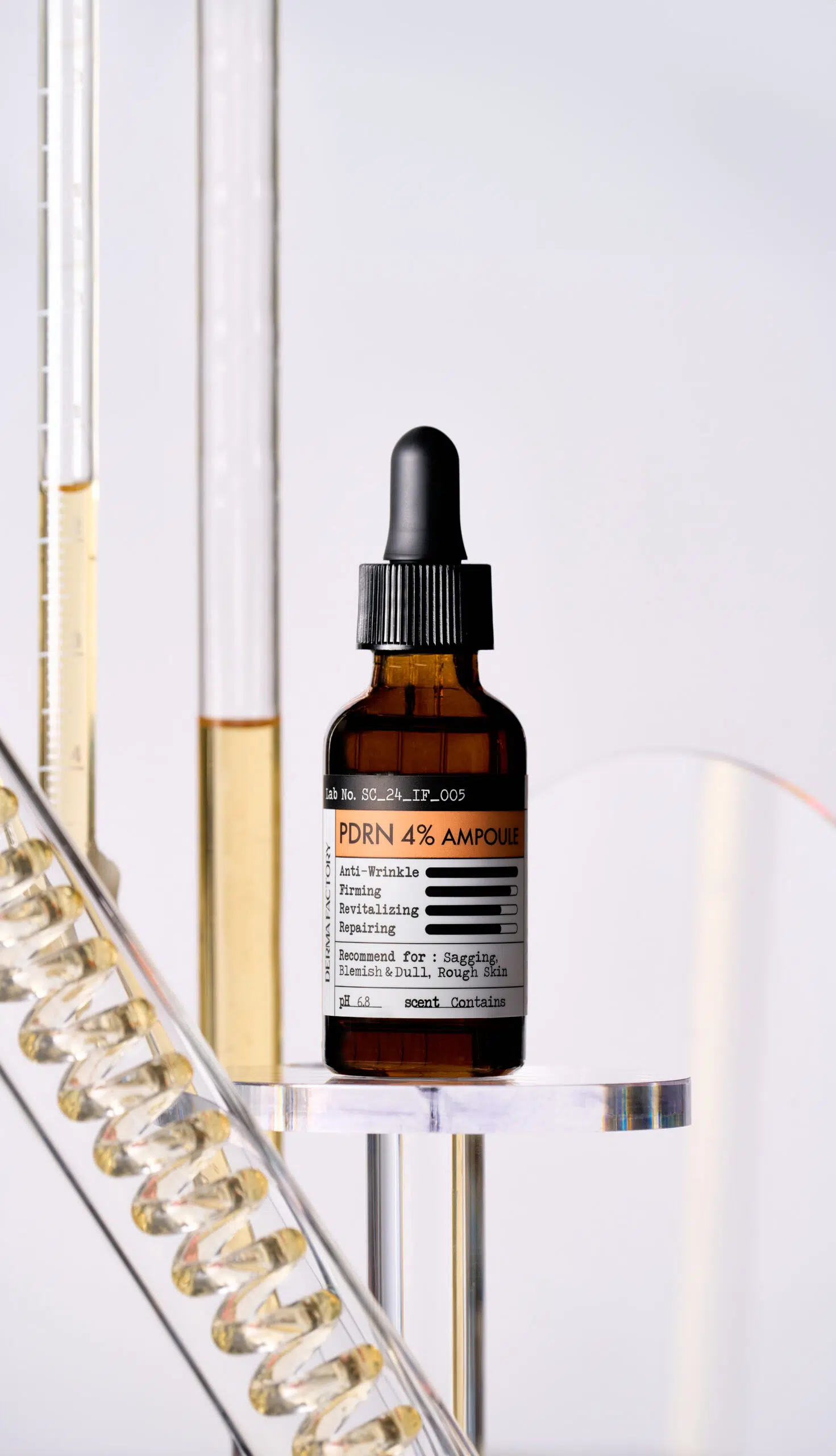 Омолоджуючі сироватка – біорепарант Derma Factory PDRN 4% Ampoule, 30 мл