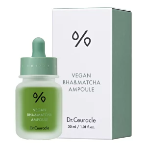 Vegan BHA and Matcha AmpouleАмпульная сыворотка с BHA кислотой и экстрактом чая матчa, 30 мл