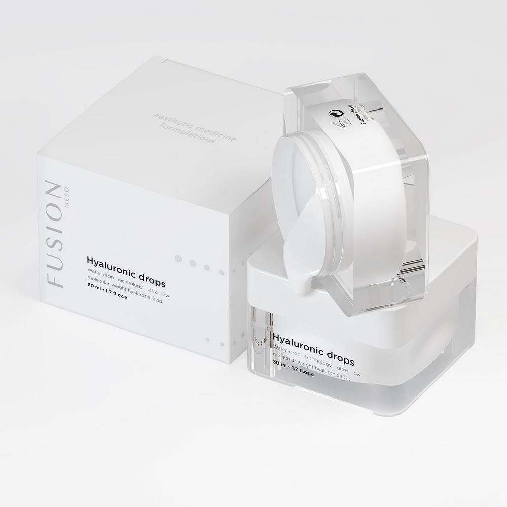 Освежающий увлажняющий крем Fusion Meso Hyaluronic Drops, 50 мл