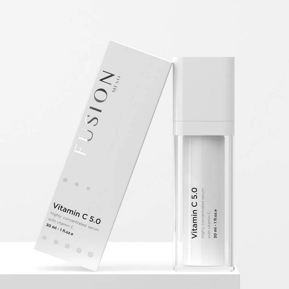 Освітлююча та колагеностимулююча нічна сироватка – ресурфейсер Fusion Meso Vitamin C 5.0, 30 мл