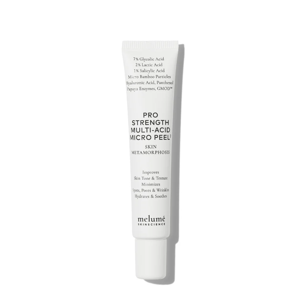 Мультикислотний пілінг для обличчя Melume Pro Strength Multi-Acid Micro Peel³ - 20 мл