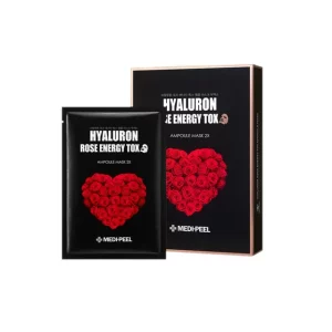 Тканевая маска Medi Peel Hyaluron Rose Energy Tox Ampoule Mask 2х Подарок