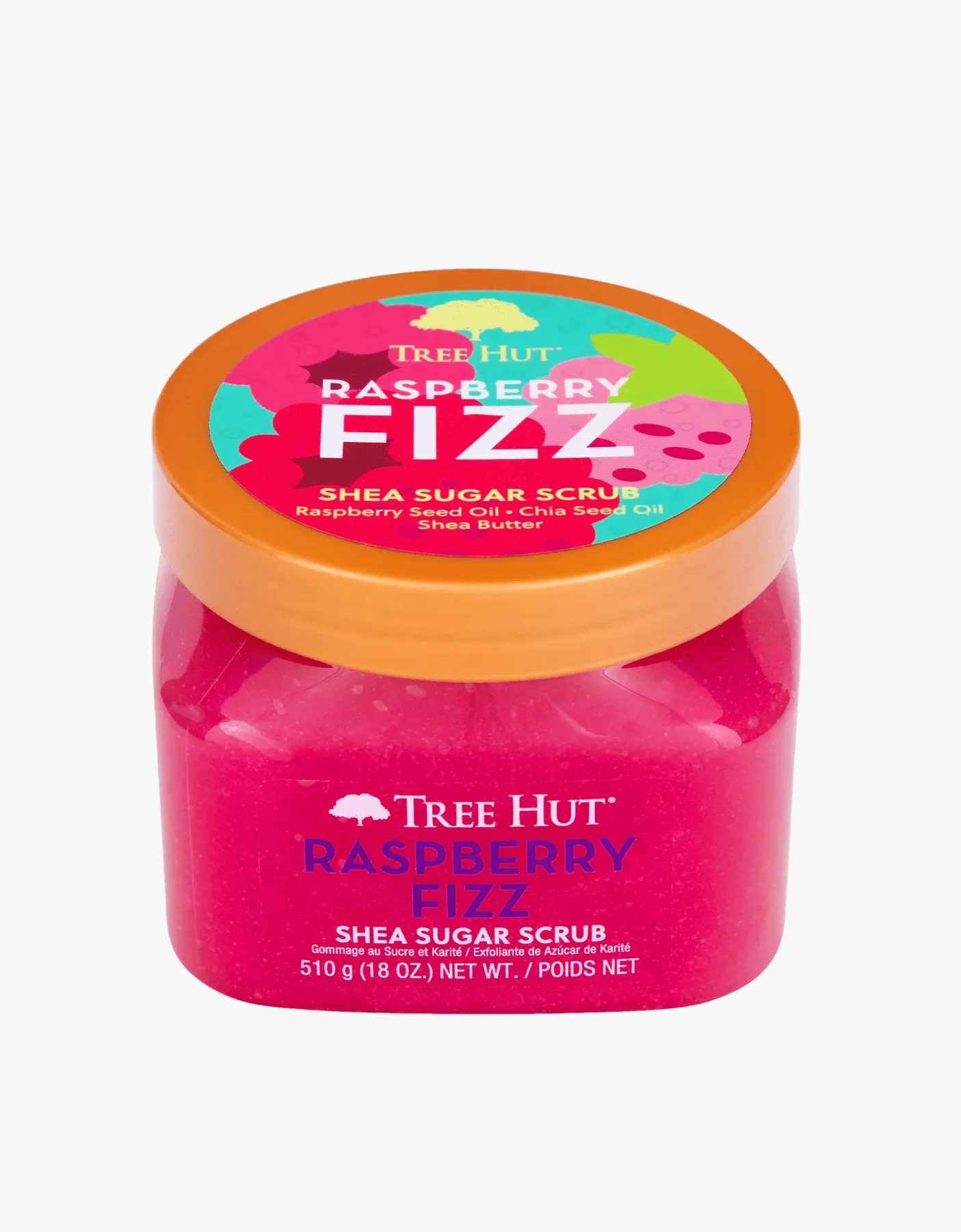 Скраб для тіла Tree Hut Raspberry Fizz Sugar Scrub, 510г