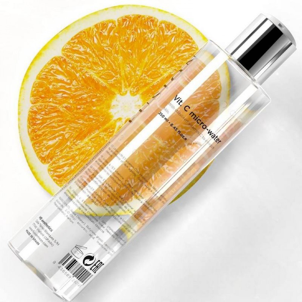 Осветляющий антиоксидантный мицеллярный лосьон Fusion Meso Vit. C Micro Water, 250 мл