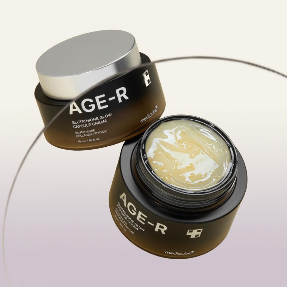 Увлажняющий гель-крем с капсулами глутатиона Medicube AGE-R Glutathione Glow Capsule Cream, 50 мл
