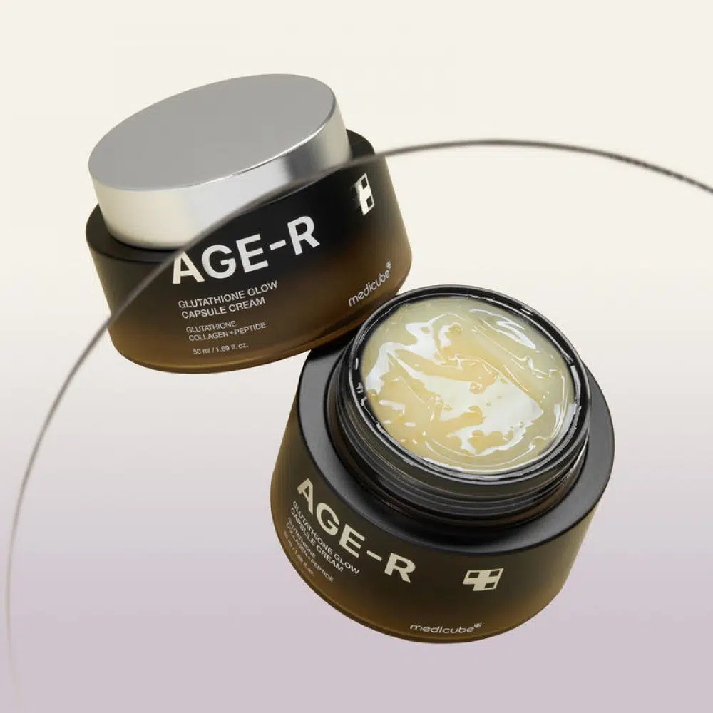 Увлажняющий гель-крем с капсулами глутатиона Medicube AGE-R Glutathione Glow Capsule Cream, 50 мл