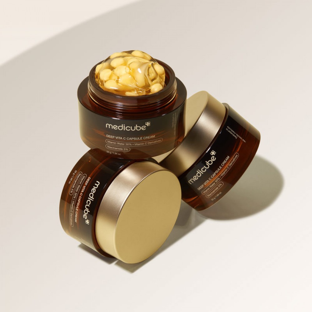 Освітлювальний капсульний крем з вітаміном С Medicube Deep Vita C Capsule Cream, 55 г