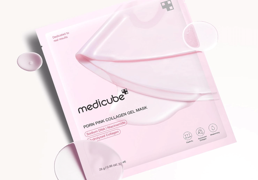 Гидрогелевая маска с PDRN и коллагеном Medicube PDRN Pink Collagen Gel Mask, 28 г