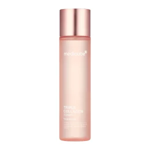 <span class="custom_title_one">TRIPLE COLLAGEN TONER</span><span class="custom_title_two">Зволожувальний тонер з колагеном та гіалуроновою кислотою, 140 мл</span>