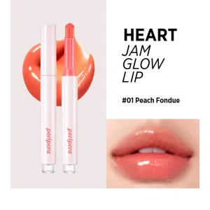 <span class="custom_title_one">Heart Jam Glow Lip, 001 Peach Fondue</span><span class="custom_title_two">Глянцевая помада для губ, 1,4 г</span>