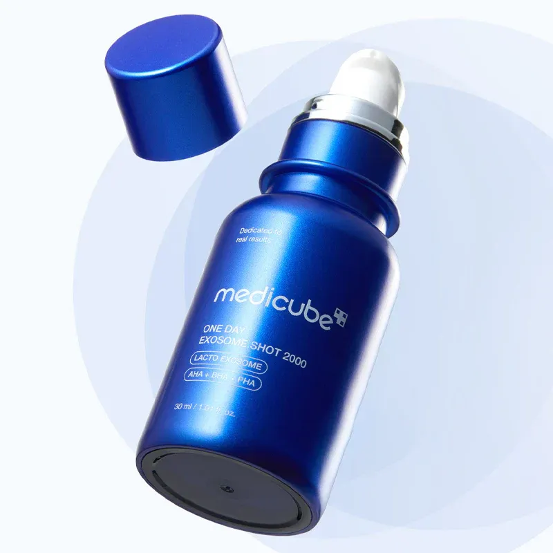 Сыворотка с экзосомами и спикулами для сужения пор Medicube One Day Exosome Shot Pore Ampoule 2000, 30 мл