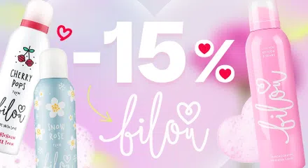 -15% на покупку 2х пінок від бренду Bilou