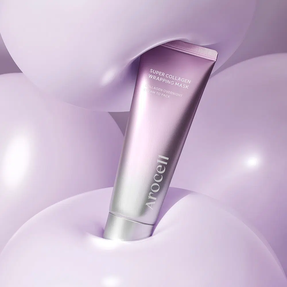 Маска-плівка з колагеном для зволоження та ліфтингу Arocell Super Collagen Wrapping Mask, 80 мл