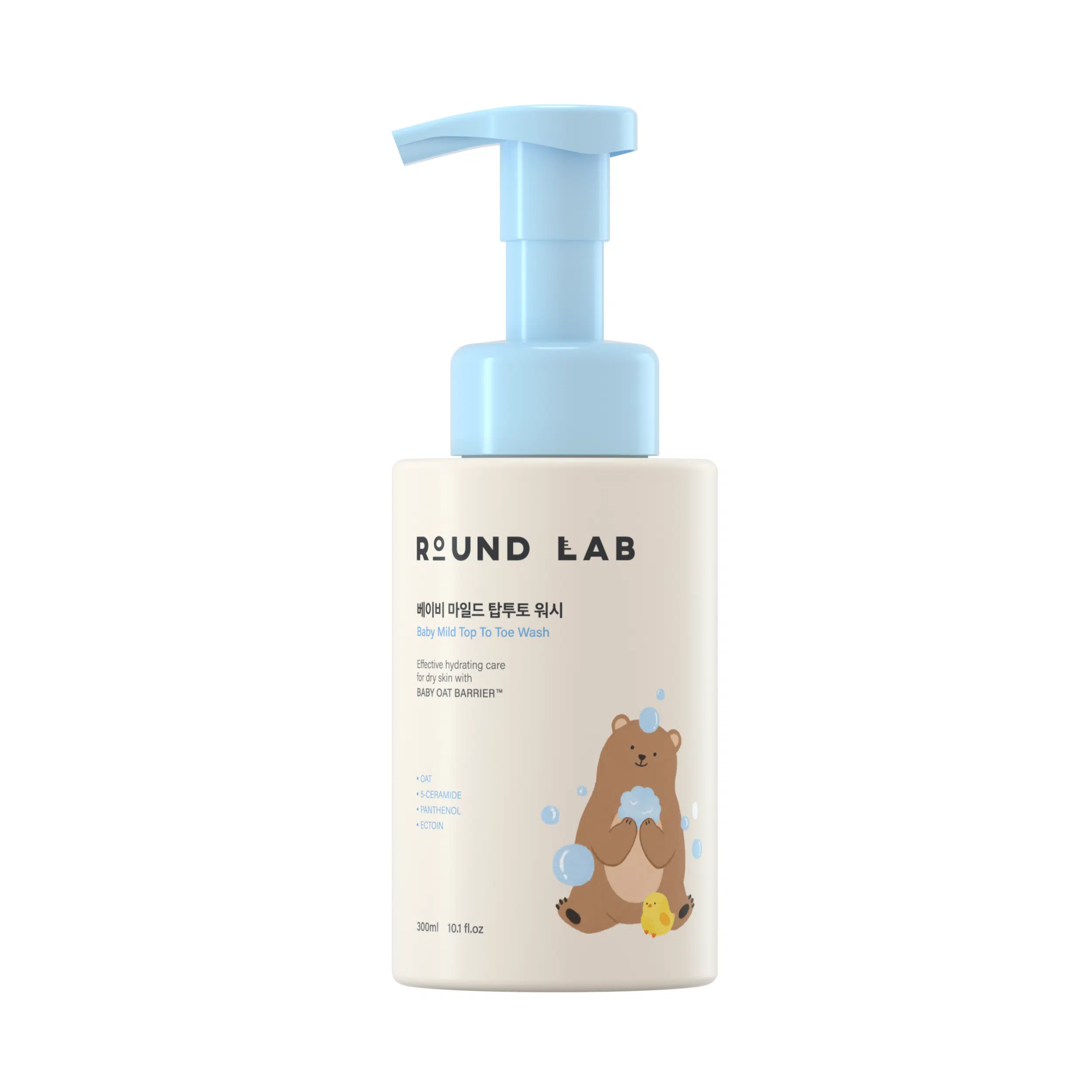 Детская пенка для купания Round lab Baby Mild Top To Toe Wash, 300 мл