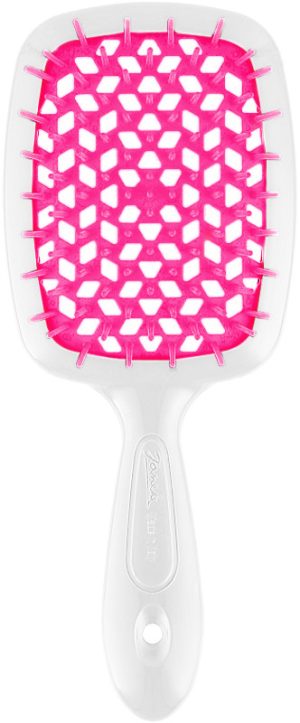 Расческа - белая с фуксией