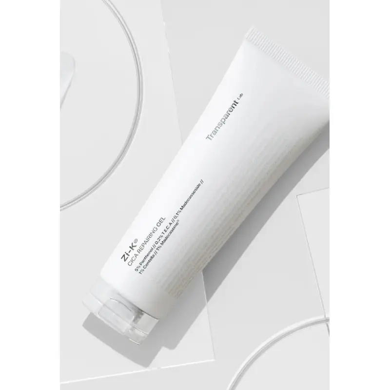 Восстанавливающий гель для лица с экстрактом центеллы Transparent-lab Zi-K Cica Repairing Gel, 100 мл