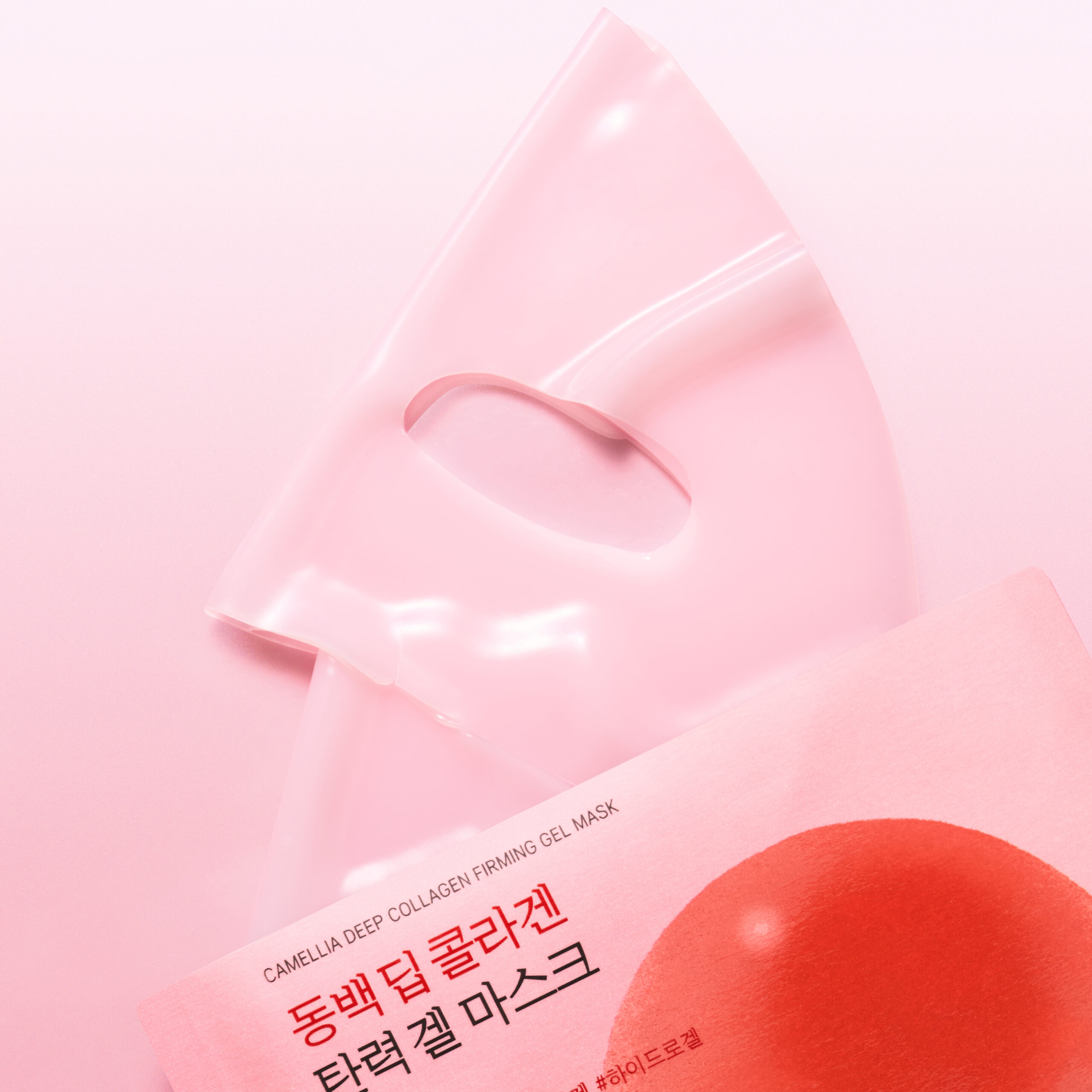 Гелевая маска с коллагеном Round lab Camellia Deep Collagen Firming Gel Mask, 34 мл
