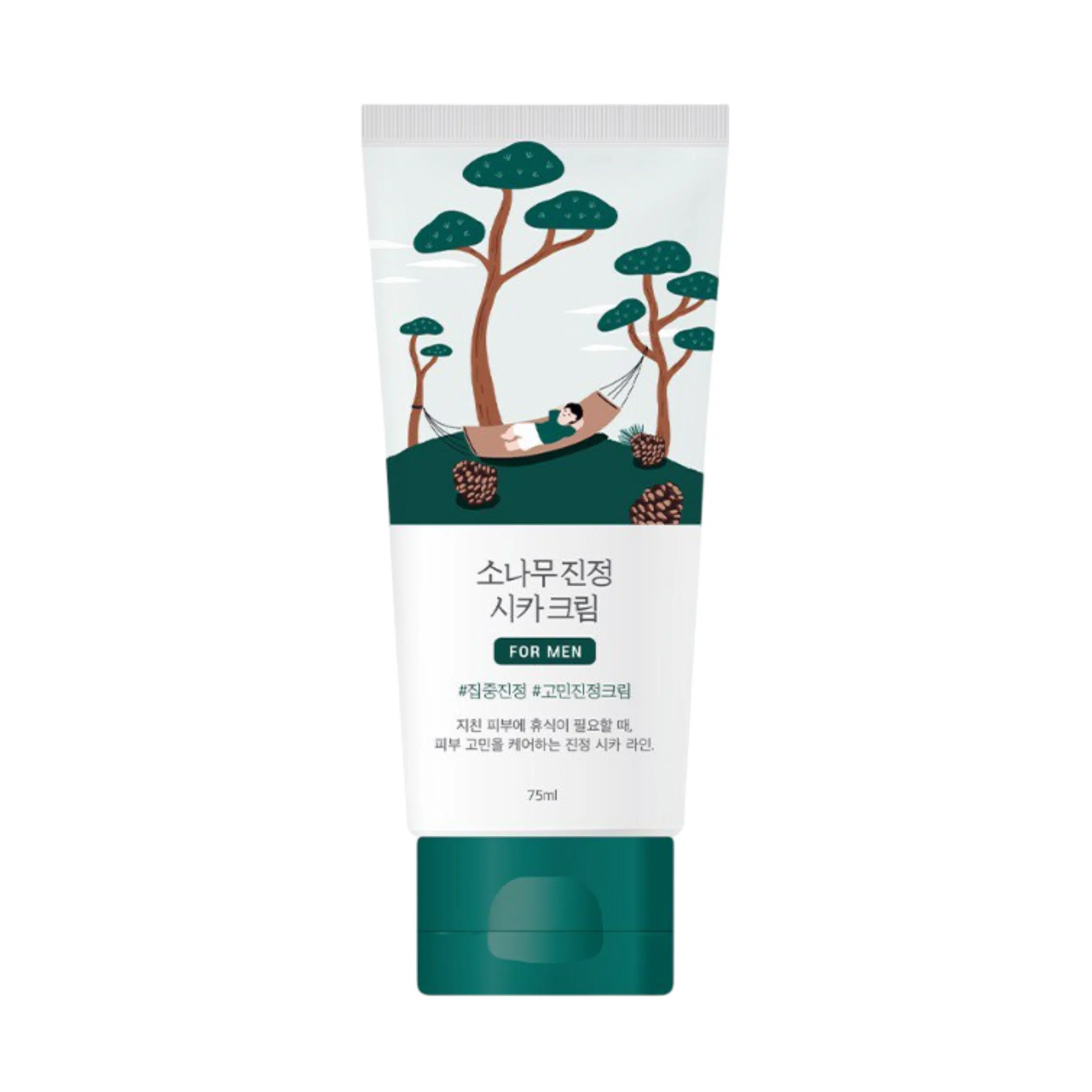 FOR MEN PINE CALMING CICA CREAM<br>Успокаивающий крем для мужчин, 75 мл