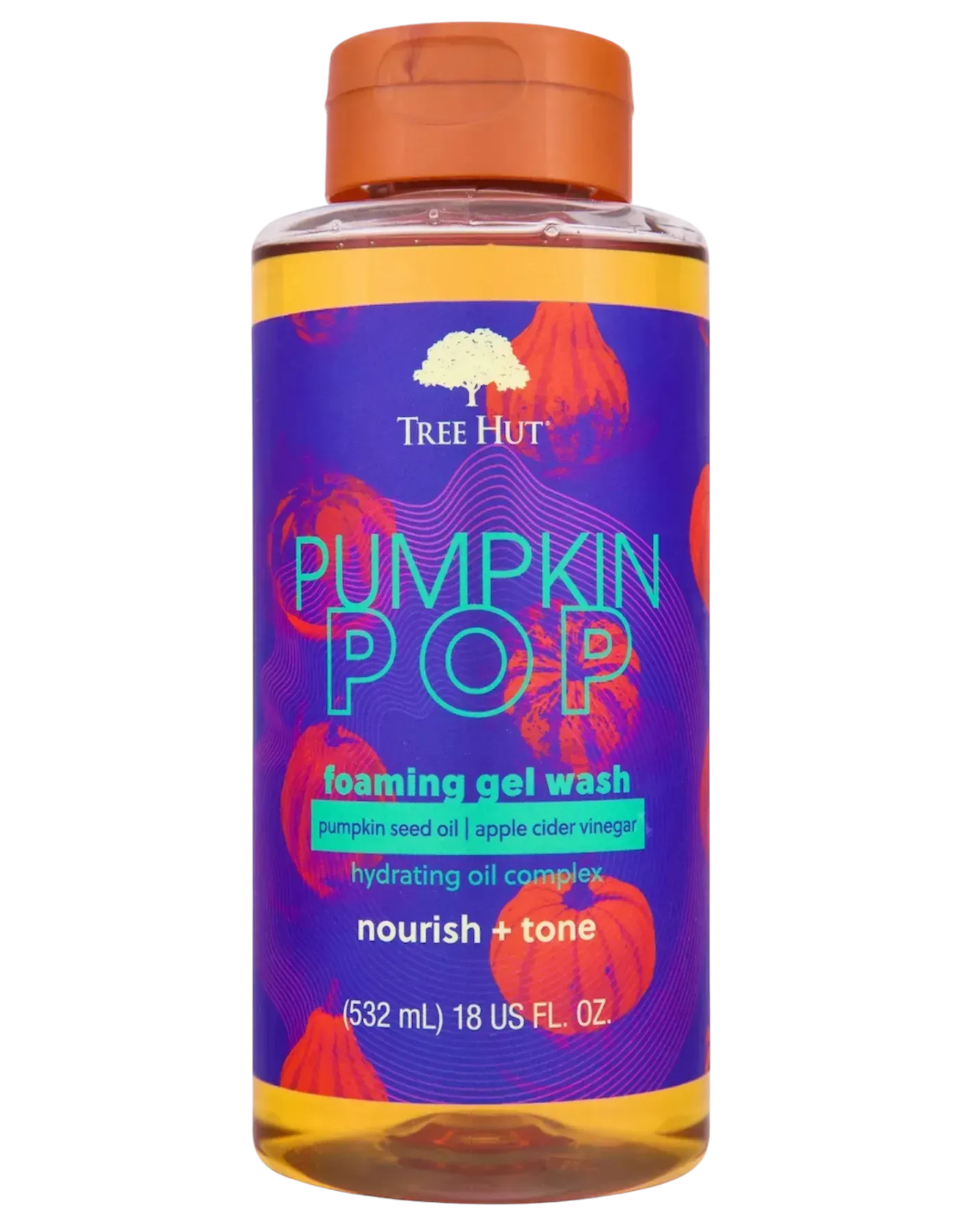 Гель для душу Tree Hut Pumpkin Pop Foaming Gel Wash, 532 г