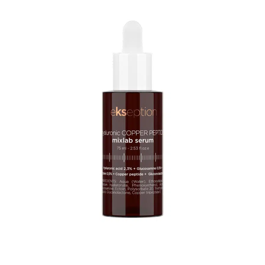 Процедурная сыворотка для лифтинга и омоложения Ekseption Hyaluronic Сopper Peptide Mixlab Serum, 75 мл