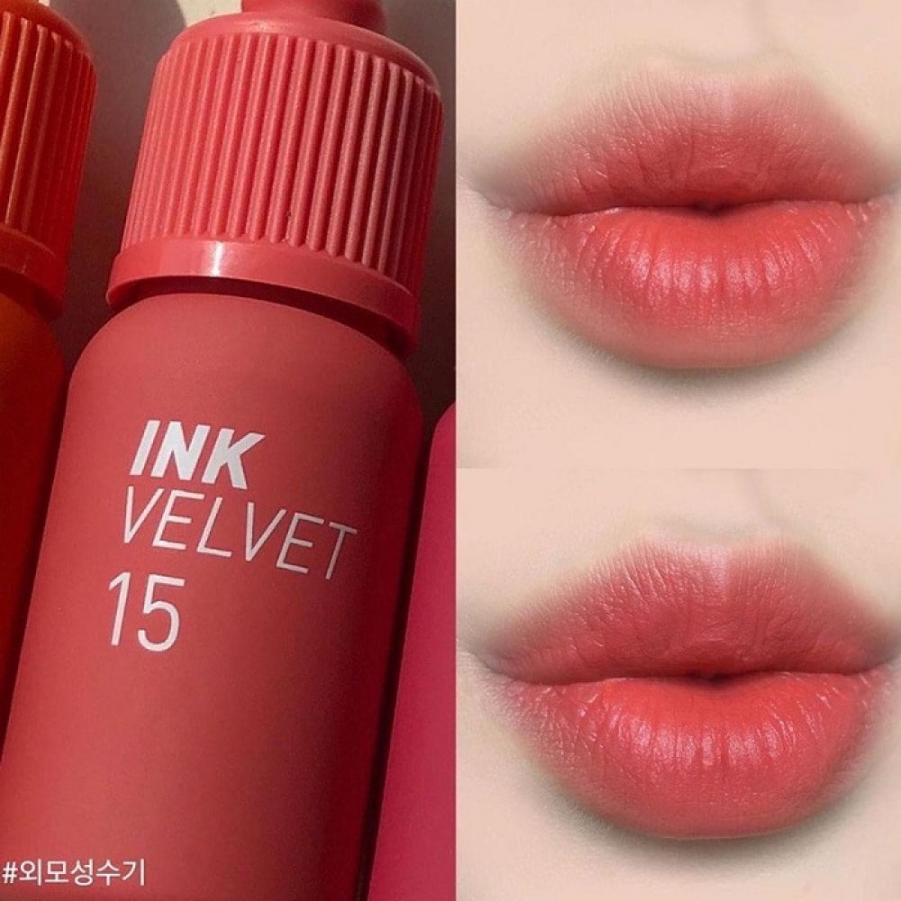 Матовий тінт для губ Peripera Ink The Velvet – 15 Beauty Peak Rose до 12.2025