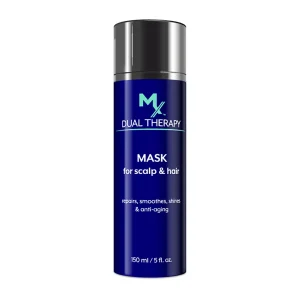 <span class="custom_title_one">MX Dual Therapy</span><span class="custom_title_two">Відновлююча та антивікова маска для волосся і шкіри голови, 150 мл</span>