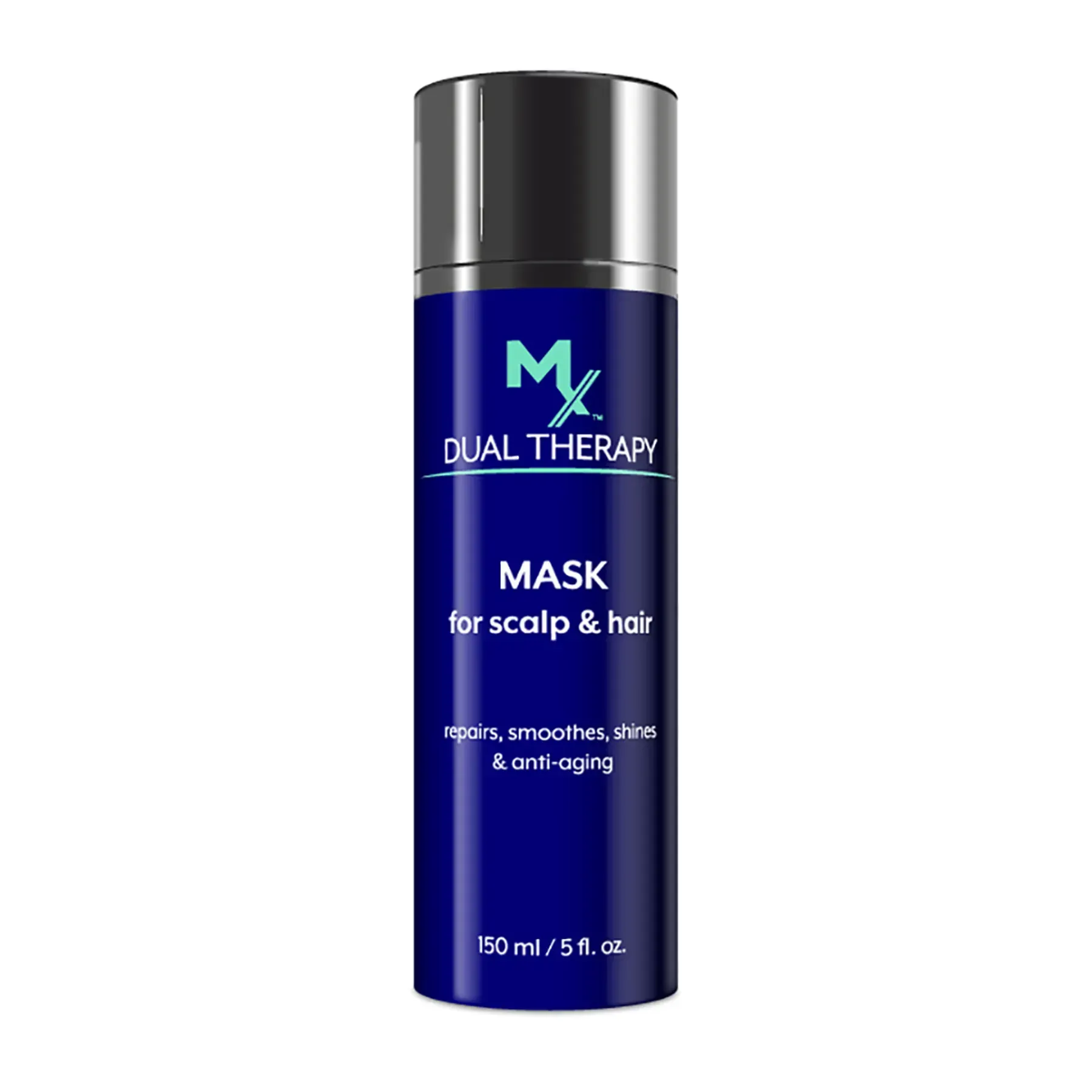 Відновлююча та антивікова маска для волосся і шкіри голови Mediceuticals MX Dual Therapy, 150 мл