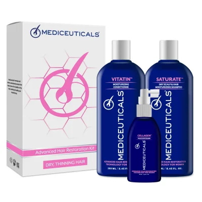 Advanced Hair Restoration Kit<br>Набір для стимулювання росту волосся для жінок (сухе волосся)