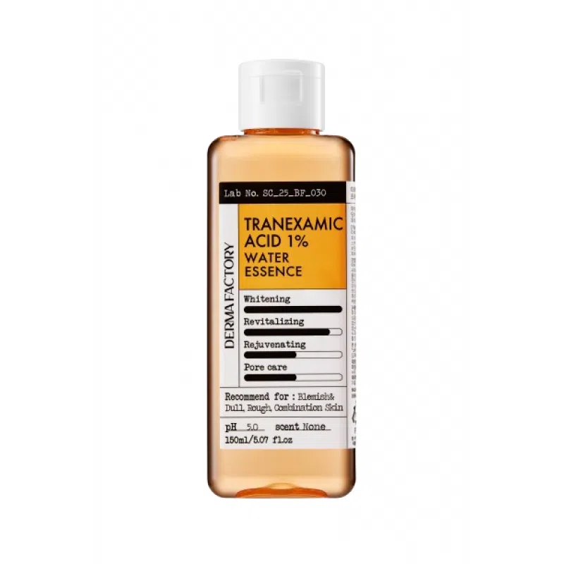 Освітлююча есенція з транексамовою кислотою 1% Derma Factory Tranexamic Acid 1% Water Essence, 150 мл