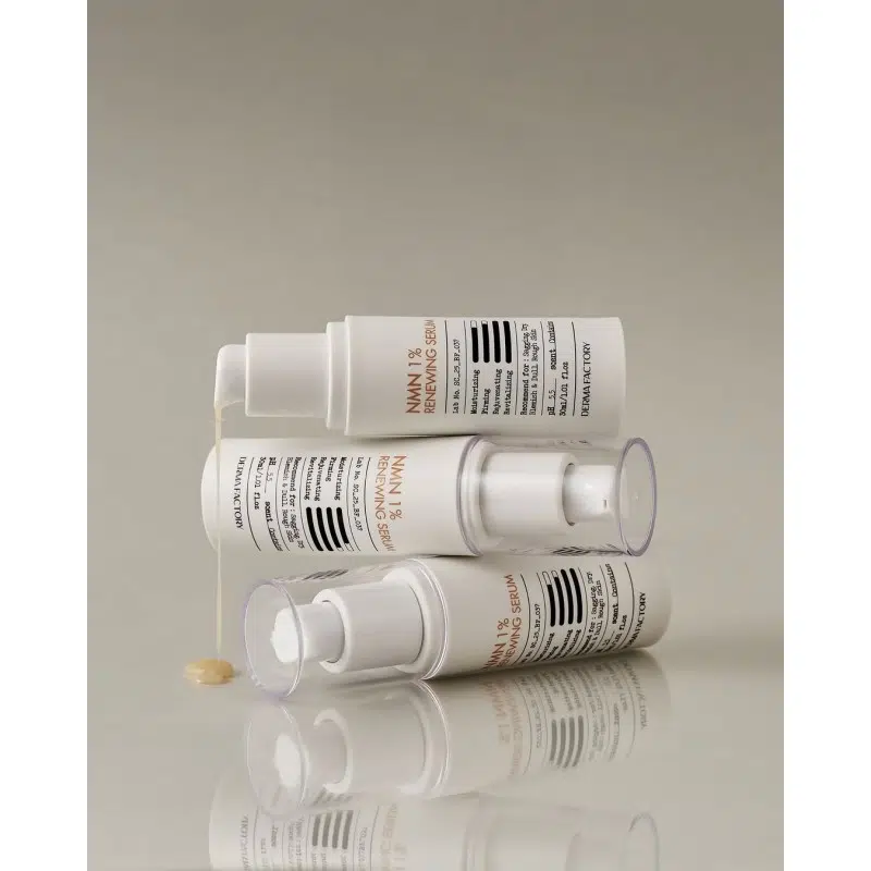 Сыворотка для обновления кожи с NMN 1% и ресвератролом Derma Factory NMN 1% Renewing Serum, 30 мл