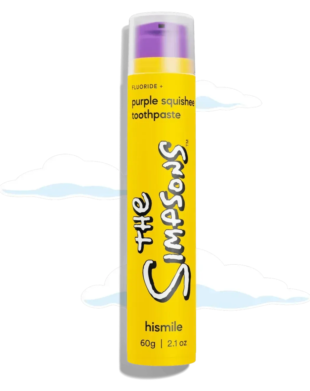 Зубная паста для мягкого отбеливания Hismile The Simpsons Purple ...