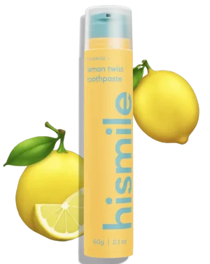 Зубная паста со вкусом лимона, 60 г