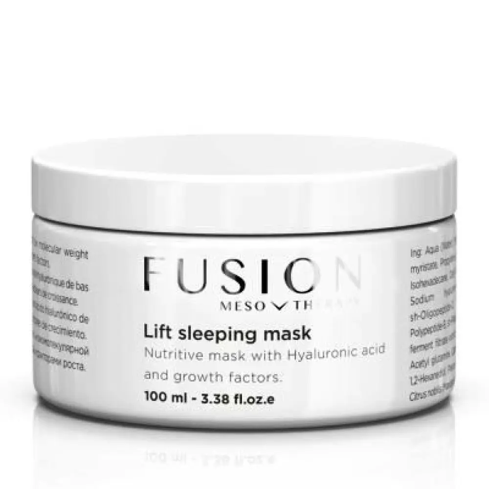 Підтягуюча та розгладжуюча нічна маска Fusion Meso Lift Sleeping Mask, 100 мл