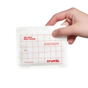 Сольовий скраб для тіла з AHA-кислотами / саше 60г