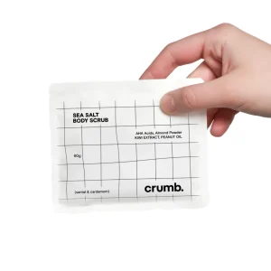 Сольовий скраб для тіла з AHA-кислотами / саше 60г