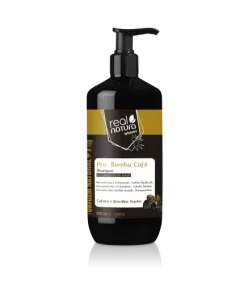 Шампунь для відновлення і росту волосся Real Natura PRO-BOMBA CAFE, 500 мл
