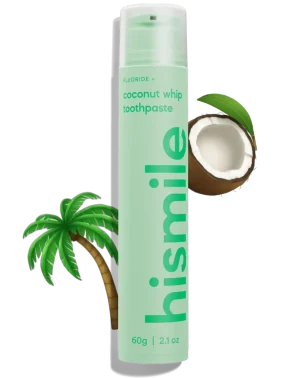 Зубна паста зі смаком кокосових вершків, 60 г