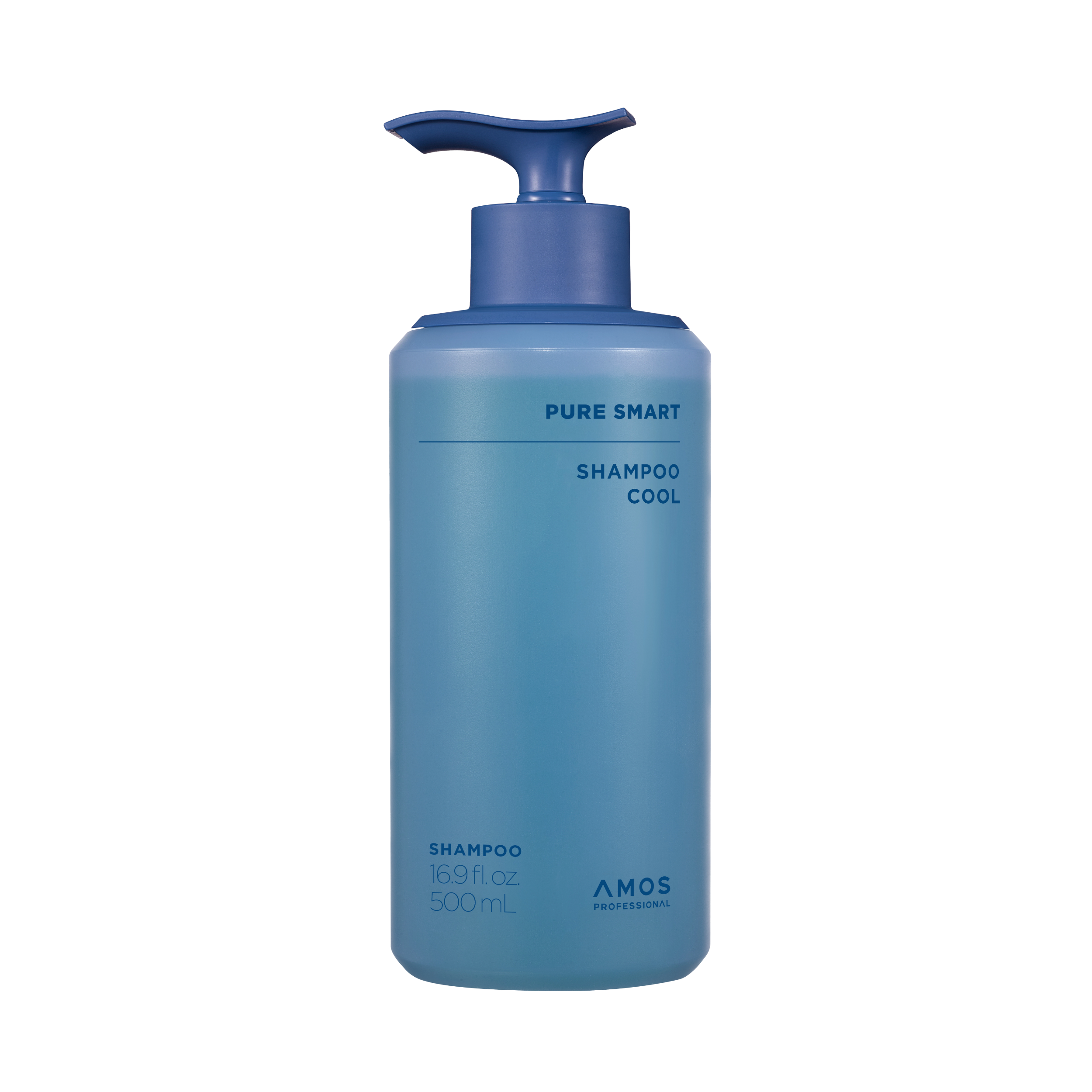 Освіжаючий шампунь проти лупи AMOS Professional Pure Smart Shampoo Cool, 500 мл