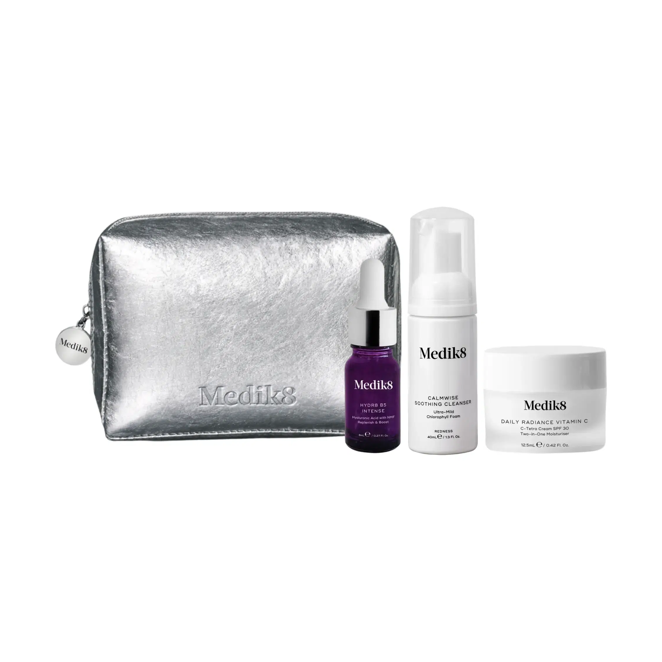 Лімітований компактний набір для зволоження та сяйва шкіри Medik8 Daily Glow Set